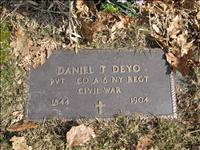 Daniel T. Deyo-Civil War Plaque